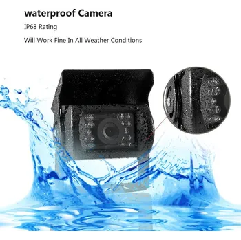 Monitor do auta Couvací kamera pro nákladní automobily s infra LED 12/24V