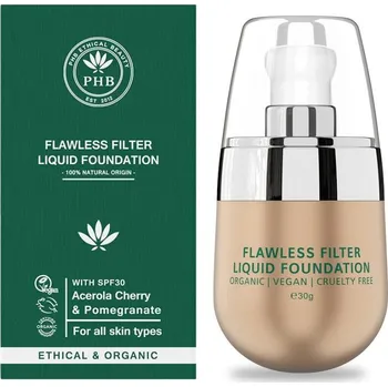 Přípravek na tvář Love (PHB) Ethical Beauty Make-up pro bezchybnou pleť SPF 30 PHB makeup: 06 Beige