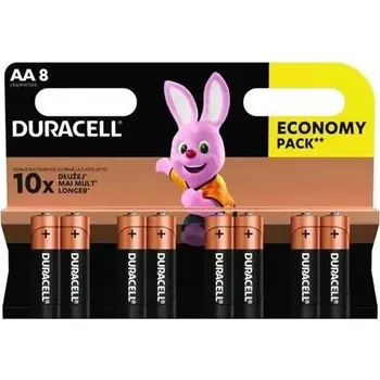 Elektronika Duracell Basic alkalická baterie 8 ks, 1500K8, AA