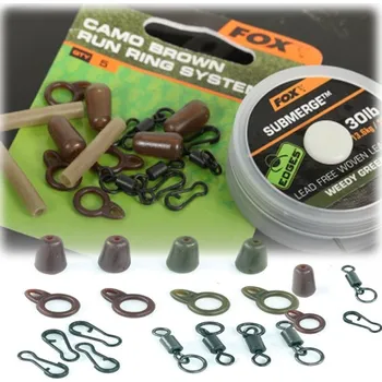 Fox Závěsky Running Safety Clips Camo green