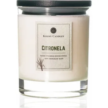 Svíčka Kimmy Candles Přírodní svíčka Citronela 220 g