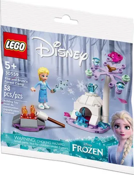 Stavebnice LEGO LEGO Disney 30559 Elsa a mlok Bruni v lese