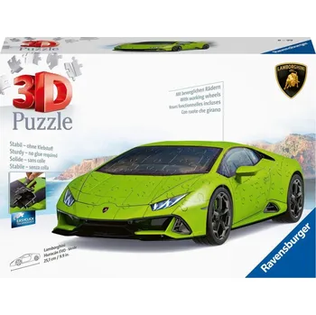3D puzzle Ravensburger Lamborghini Huracan Evo 108 dílků