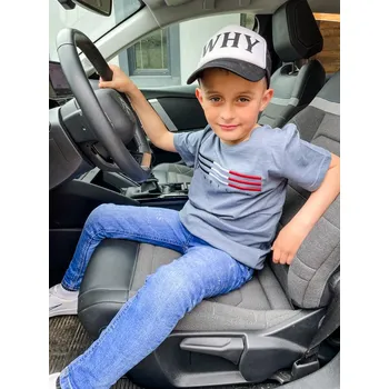 Modré chlapecké stylové triko TOMMY LIFE, Velikost 10-11 roků