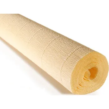 Krepový papír Cartotecnica Rossi Krepový papír role 180g (50 x 250cm) - krémová 577