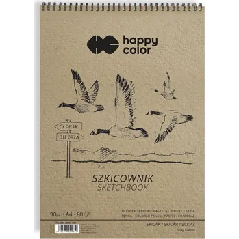 Happy Color 3809 2030-P80 skicák A4 90 g 80 l spirála