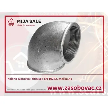 Fitinka 090 FF - 2,5"- Pozinkované koleno tvarovka ( fitinka ) EN 10242, značka A1 / ČSN 13 8205