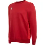 pánská mikina UMBRO - JSTRRED/VRMLLN - M (Umbro Poly Sweatshirt Mens)