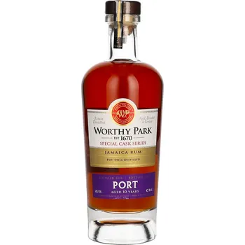 Likér Worthy Park Special Cask Series Port 2010 45 % 0,7 l
