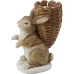 Velikonoční svícen v designu králíka s nůší - 11*7*14 cm