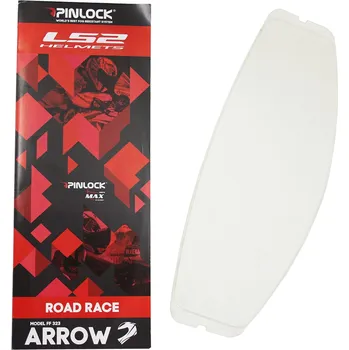 Příslušenství k helmě na motorku LS2 PINLOCK ANTI FOG CLEAR FF323, FF327 (ARROW, CHALLENGER) DKS 147