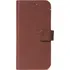 Pouzdro na mobilní telefon Decoded Leather 2v1 Wallet pro Apple iPhone 12 Mini hnědé