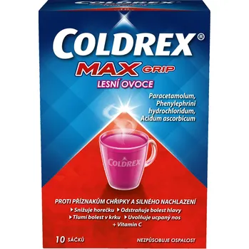 Lék na bolest, zánět a horečku Coldrex Maxgrip Lesní ovoce