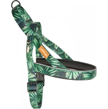 Postroj pro psa Lauren Design Norský postroj COLOR, forest Velikost: M
