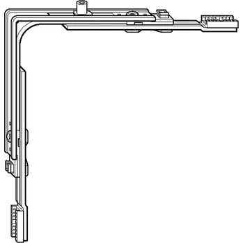 Dveřní kování ROTO NT rohové vedení Provedení: 1 x čep E