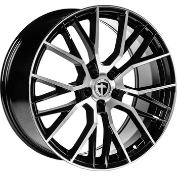 Alu kolo Tomason TN23 8,5x19 5x108 ET45, černé, leštěná čelní plocha, kužel, Ø 72,6 mm