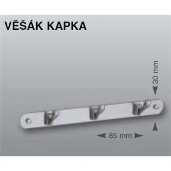 Věšák COBRA VESAK OC KAPKA CTYR