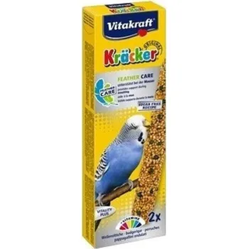 Krmivo pro ptáka Vitakraft Bird Kräcker andulka feather care 2ks/60g