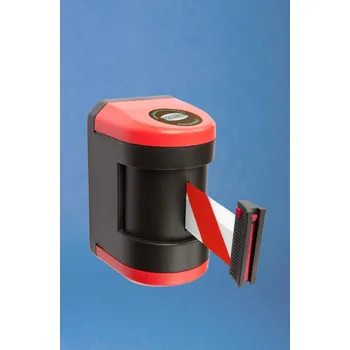 Lepicí páska EXPOINT Otočná nástěnná kazeta 4,5m s brzdou Název: červeno-bílá páska