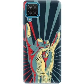 Pouzdro na mobilní telefon Odolné silikonové pouzdro iSaprio - Rock - Samsung Galaxy A12
