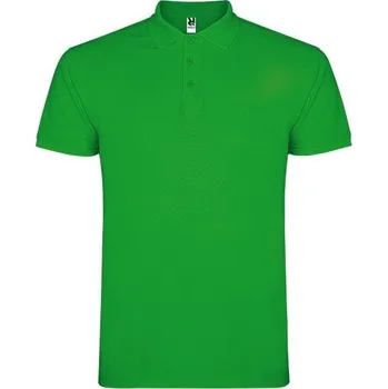 ROLY Polokošile STAR pánská krátký rukáv E6638-83-XXL 2XL Zelená tráva