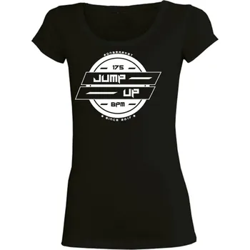Dámské tričko Dámské tričko SYMBOL-JUMP-UP Velikost: 3XL, Barva: Černá