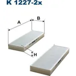Filtr, vzduch v interiéru FILTRON K 1227-2x