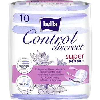 Menstruační vložka Bella Control Discreet super urologické vložky 10 ks