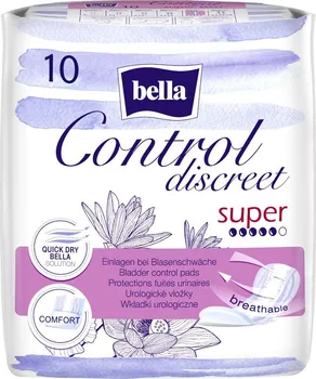 Hygienické vložky Bella Control Discreet super urologické vložky 10 ks