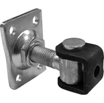 Pant Zn regulovatelný M16 s plotnou 50x70mm pro zděné a kovové sloupky