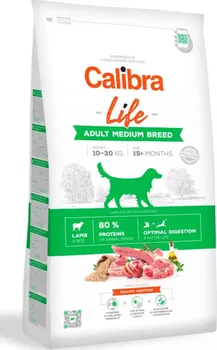 Krmivo pro psa Calibra Dog Life Adult Medium Breed Lamb