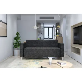 Sedací souprava Pohovka HUGO černá melír