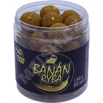 Boilies BLACK CARP Wafters Banán Ryba 130g 20mm (BLACK CARP Wafters Banán Ryba 130g 20mm)