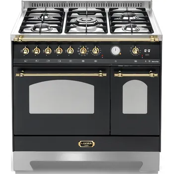 Sporák Lofra RNMD96MFTE/CI sporák 90 cm černý mat