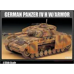 Academy German Panzer IV H W/armor 1:35