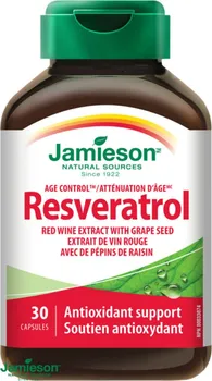 Přírodní produkt Jamieson Resveratrol 50 mg 30 cps.
