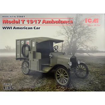 Plastikový model 1:35 Model T 1917 Ambulance, American Car WWI
