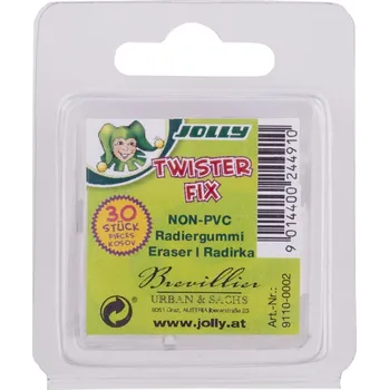 Jolly Jolly, 9110-0002, Twister fix, náhradní gumové špalíky pro bateriovou gumu, 30 ks