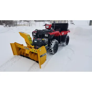 Sněhová fréza RAMMY Finsko Sněhová fréza RAMMY 140 ATV PRO na čtyřkolku