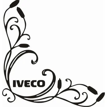 Samolepicí dekorace na vozidlo samolepka Dekor IVECO 076, Vnější, 30 x 30 cm - pár L+P