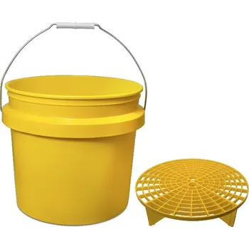 Kbelík s ochrannou mřížkou Meguiar's bucket with Grit Guard