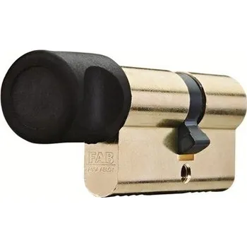 Vložka do dveří FAB Vložka bezpečnostní 202 RSD 35+65 MOSAZ knoflík na straně 65