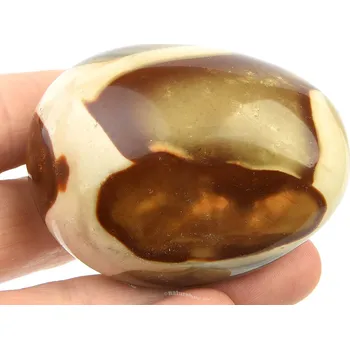 Přírodní kámen Hladký kámen jaspis pestrý (152g)