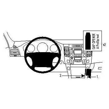 Brodit ProClip montážní konzole na palubní desku pro Hyundai Sonata 09-10, 854191