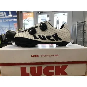 Pánské cyklistické tretry Cyklistické boty luck EXCALIBUR mtb WHITE - 44