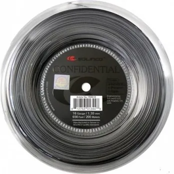 Struna na výplet tenisové rakety TENISOVÝ VÝPLET SOLINCO CONFIDENTIAL (200m) 1.3mm