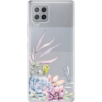 Pouzdro na mobilní telefon Odolné silikonové pouzdro iSaprio - Succulent 01 - Samsung Galaxy A42