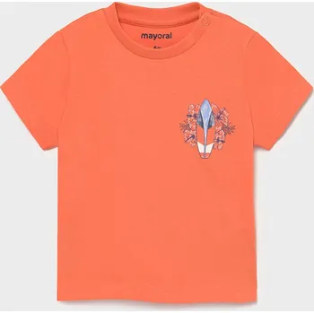 Dívčí tričko Mayoral dětské triko s krátkým rukávem 1012 - 055 Velikost: 80 Udržitelná bavlna