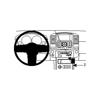Brodit ProClip montážní konzole na palubní desku pro Nissan Pathfinder 10-12, 854754
