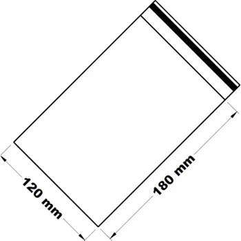 Rychlouzavírací sáček 12x18 cm 100 ks